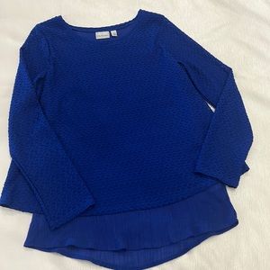 LIKE NEW! STUNNING ROYAL BLUE TOP